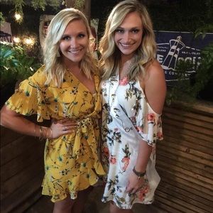 Floral Wrap Dress
